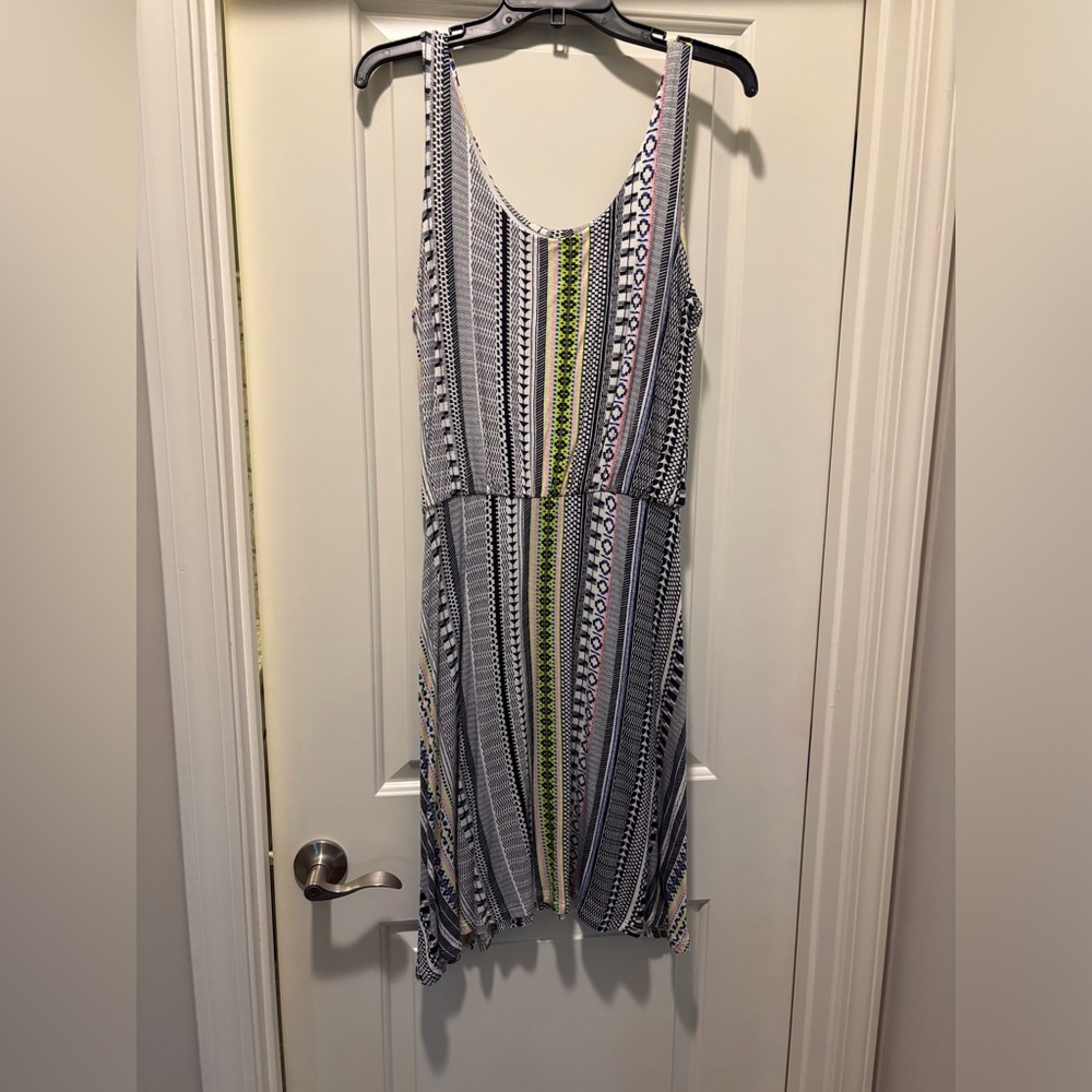 Renee C. Black and White Patterned Top